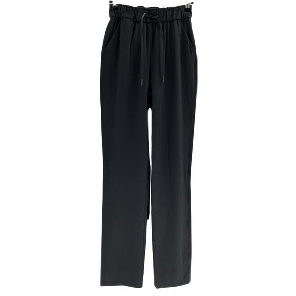 Lululemon 'Stretch' Black High-Rise Pant Size 4 - Picture 1 of 2